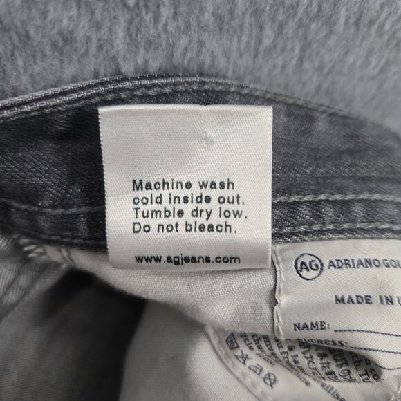 AG Adriano Goldschmied Matchbox Slim Straight Jeans Size 30 - Picture 5 of 5